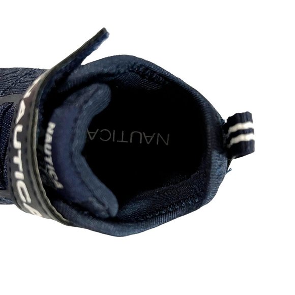 Nautica Baby Infant Boys Sneakers Size 5 Navy Blue Lightweight Comfortable Shoes - Picture 10 of 12